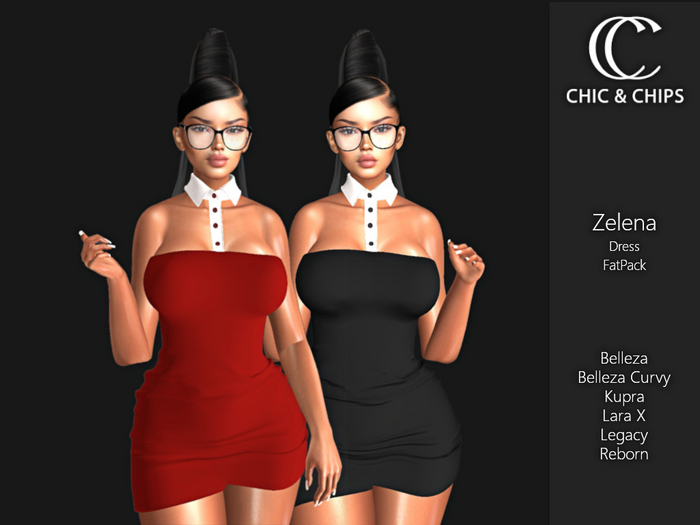 *C&C* Zelena Dress FatPack [DEMO]