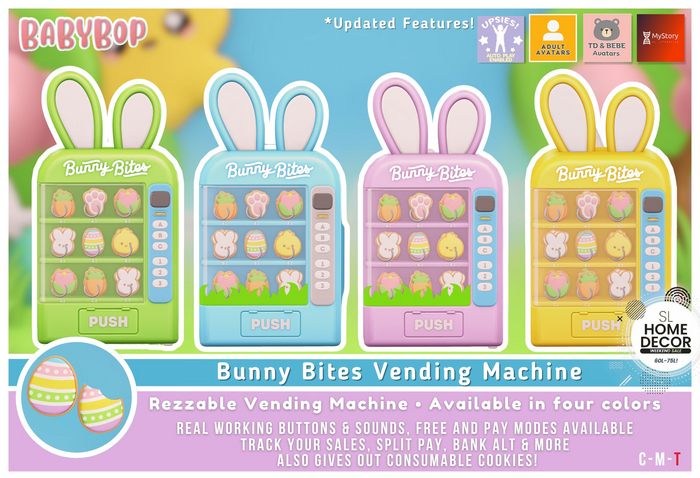 ::bb:: Bunny Bites - Vending Machine - Fatpack 