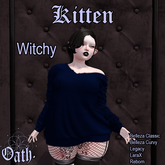 {Oath.} Kitten Sweater ~Witchy