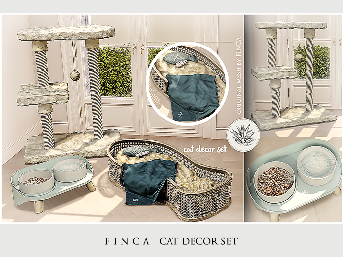 FINCA - Cat decor SET - Fatpack