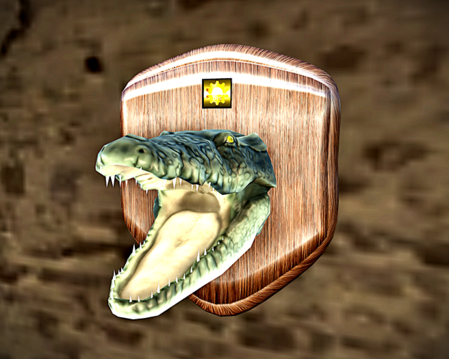 DFS Decor - Alligator Wall Mount [Actual Item]