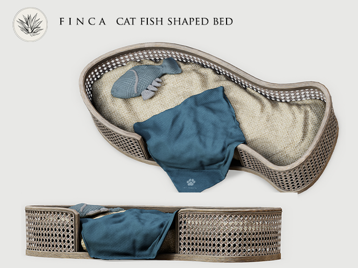 FINCA - Fish bed for kitties