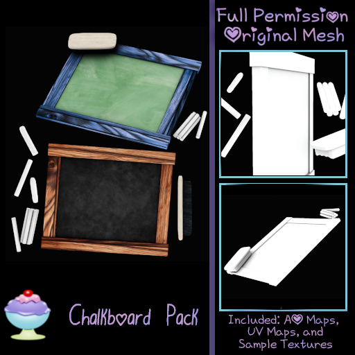 [Sherbert] Full Perm Chalkboard Pack (ADD)