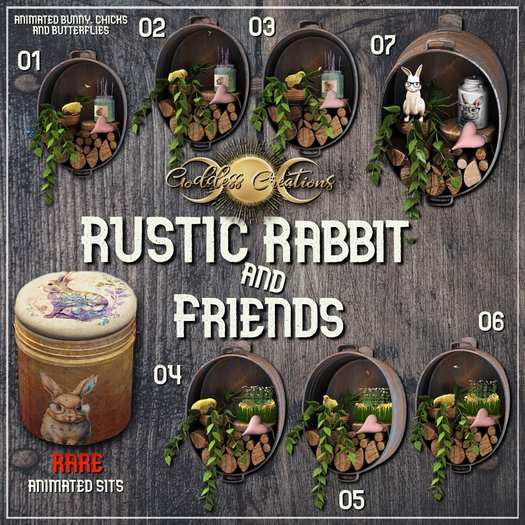 03 )O( GC: Rustic Rabbit and Friends