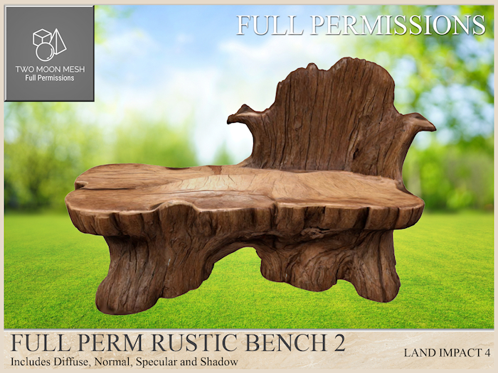 Full Perm Bench Rustic 2
