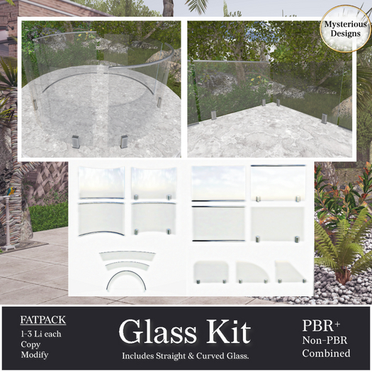 Mysterious Designs - Glass Kit - Fatpack