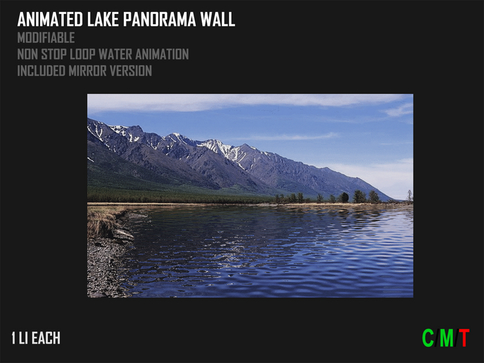 Chibby - Animated Lake Panorama Wall (Add Me)