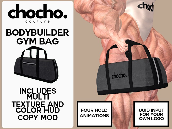 Chocho - Bodybuilder Gym Bag