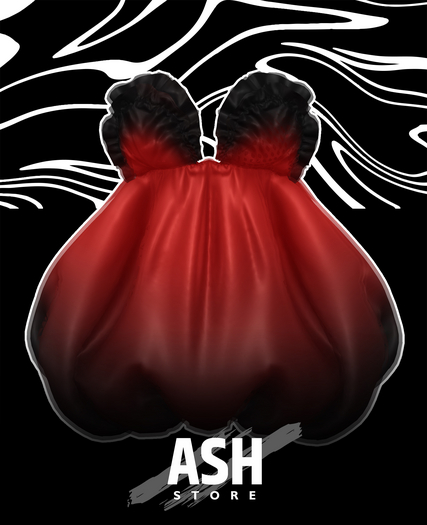 ASH. Ari Babydoll Dress RED