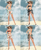 ☀️ 1. Aprelle Kailani Megapack Hud RARE + BIKINI/SARONG/LEI/SANDALS/HAT - SET A