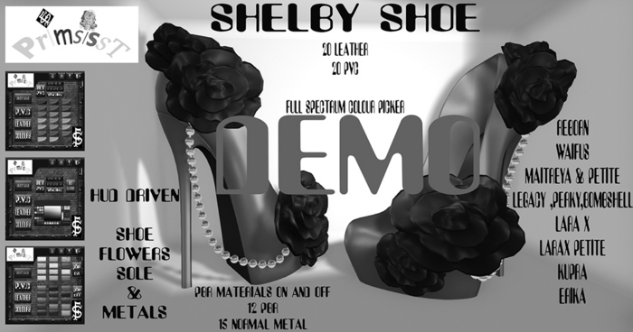PrimsiSSt (DEMO)Shelby Shoes With Hud