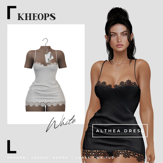 Kheops  /\ - ALTHEA  - DRESS - White
