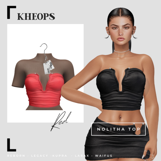 Kheops  /\ - NOLITHA  - TOP - Red