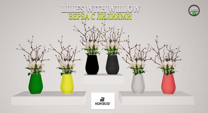 KARACA - LILIES WITH WILLOW / PACK