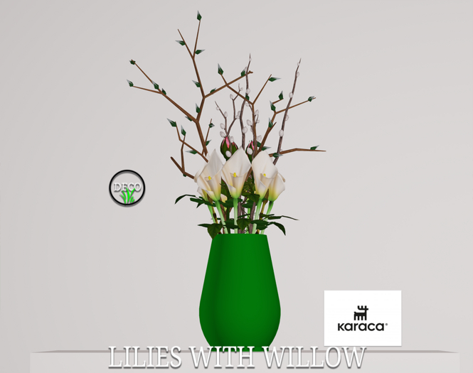 KARACA - LILIES WITH WILLOW # 1