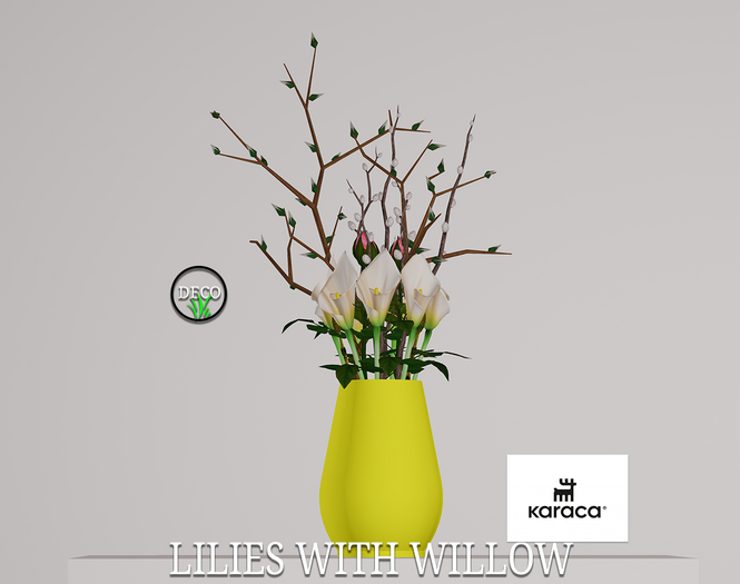 KARACA - LILIES WITH WILLOW # 2