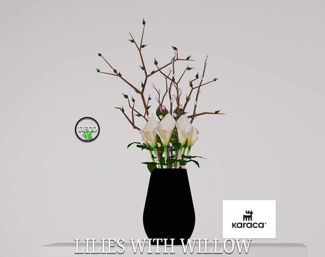 KARACA - LILIES WITH WILLOW # 3