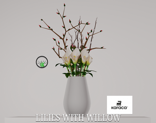 KARACA - LILIES WITH WILLOW # 5