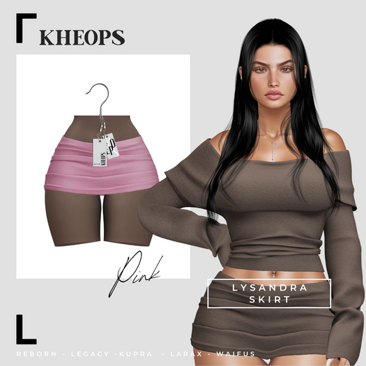 Kheops  /\ - LYSANDRA  - SKIRT - Pink