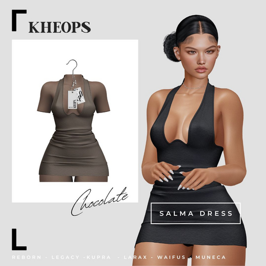 Kheops  /\ - SALMA - DRESS - Chocolate