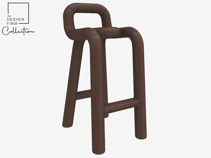 TDFC - Leaskdale Leather Bar Stool