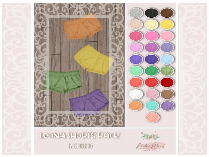 - B.M - Leona Shorts Pack - Tweeneedoo