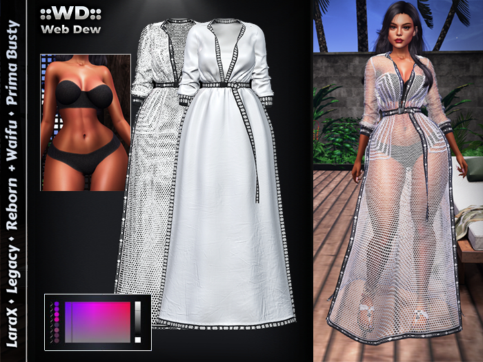 ::WD:: Breeze Dress - Purple Shades