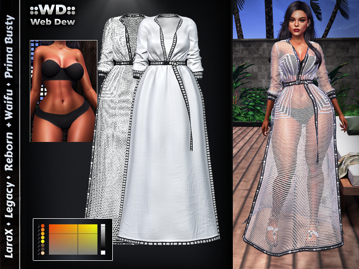 ::WD:: Breeze Dress - Yellow Shades