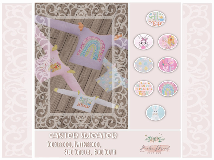- Bebe Mood - Easter Sweater - Fatpack