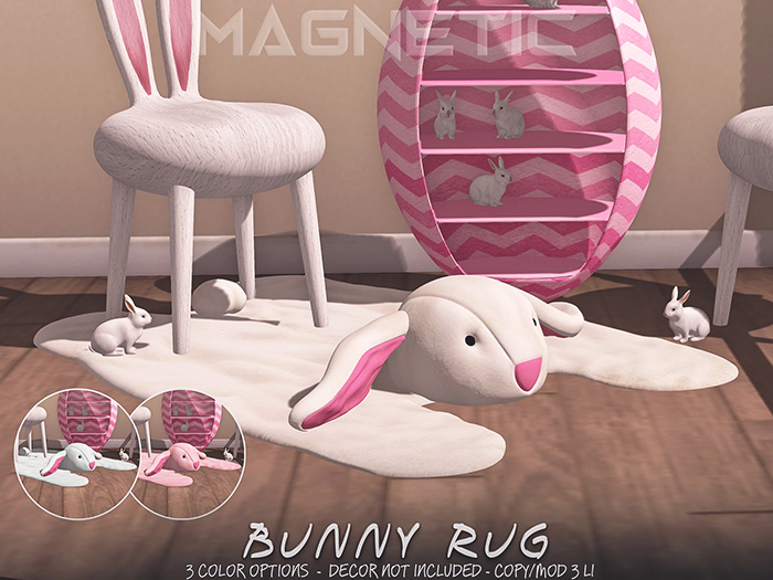Magnetic - Bunny Rug