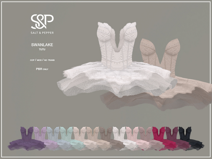 S&P Swanlake tutu Reborn