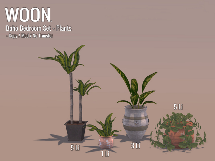 WOON. - Boho Bedroom - Plants