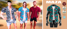 MAZA // SHORT SLEEVE SHIRT // VICE CITY