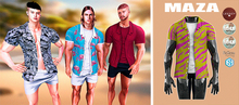 MAZA // SHORT SLEEVE SHIRT // TIGER PARTY