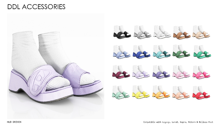 [DDL] Devoted II (Fatpack) (Sandals)