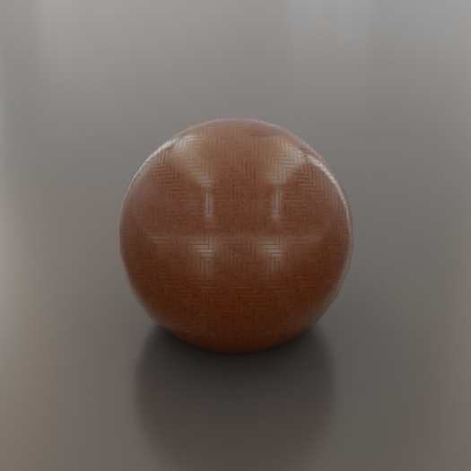 (TI) PBR (Flooring 1k (Dark Oak, Herringbone))