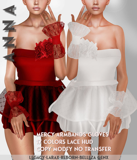 ANNA[Mercy Gloves] Fatpack Lace
