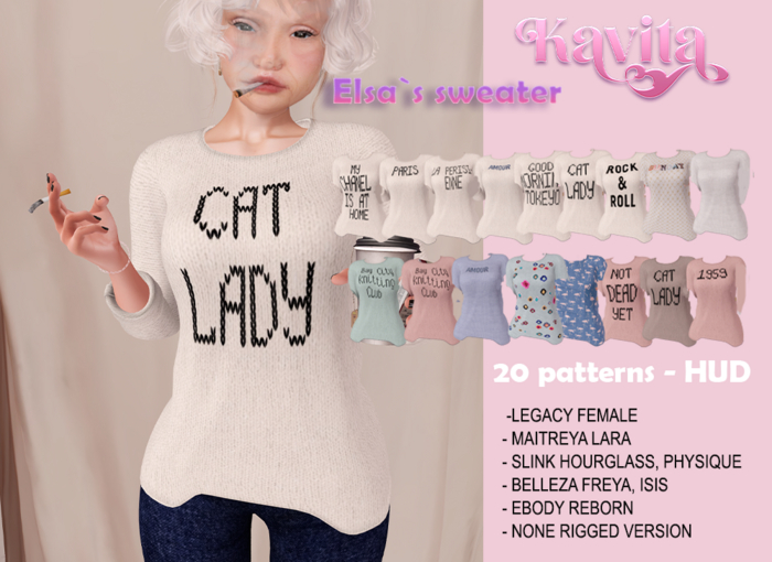 demo *KC* #2 elsas sweater - ADD