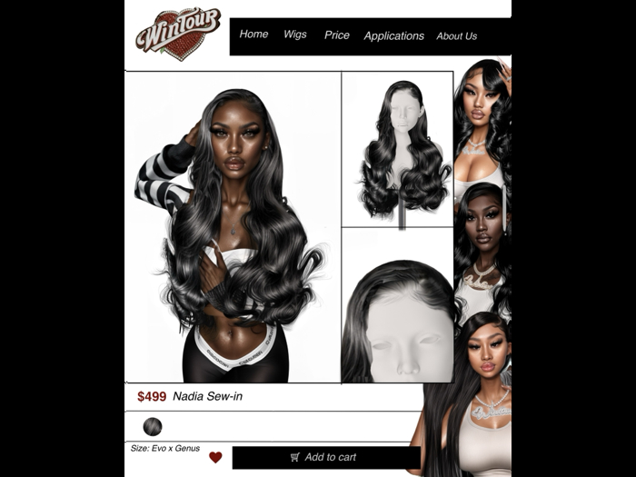 Wintour <3 Nadia Sew-In**DEMO