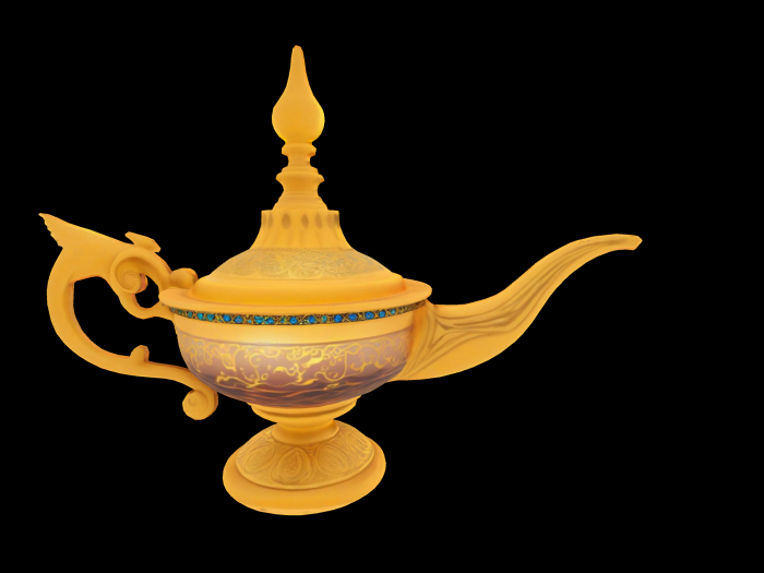 HB: Magic Lamp Statue FuLL PERM