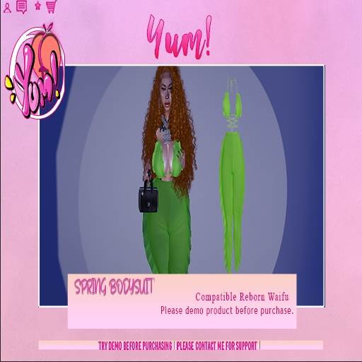 Yum! Spring Bodysuit Slime Waifu