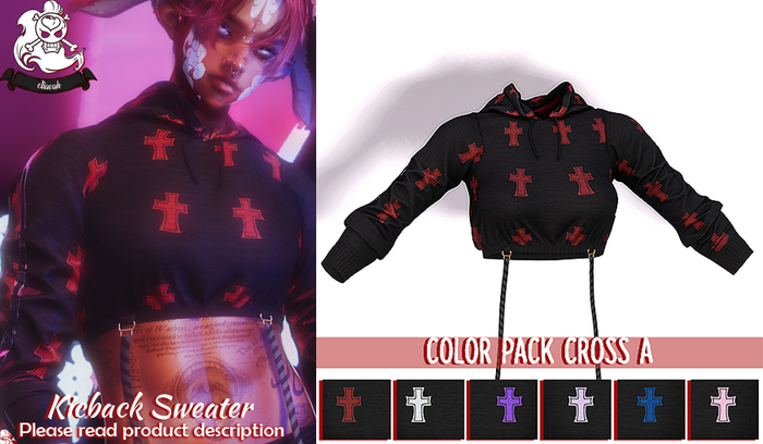 Eliavah ~ Kickback Sweater [COLOR PACK CROSS A]