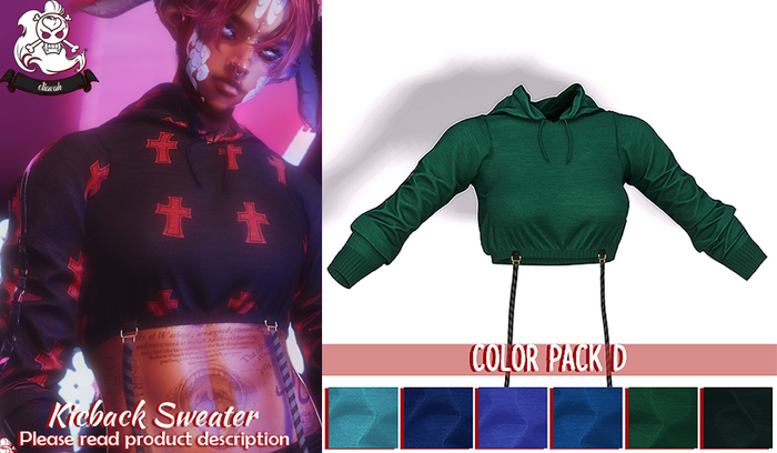Eliavah ~ Kickback Sweater [COLOR PACK D]