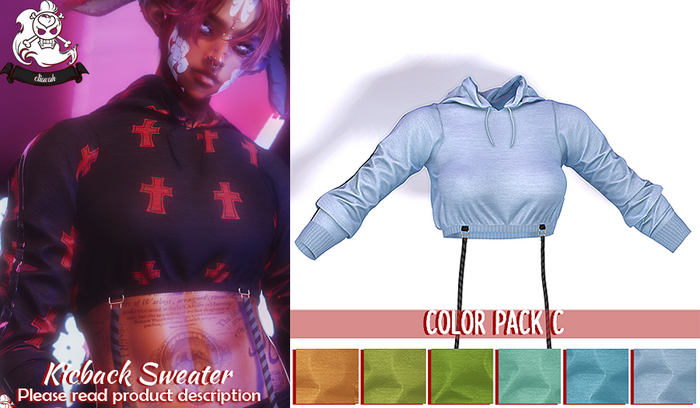 Eliavah ~ Kickback Sweater [COLOR PACK C]