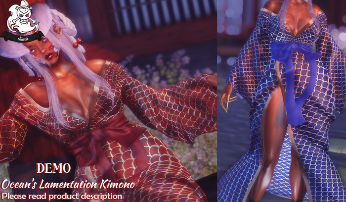 Eliavah ~ Ocean's Lamentation Kimono [DEMO]