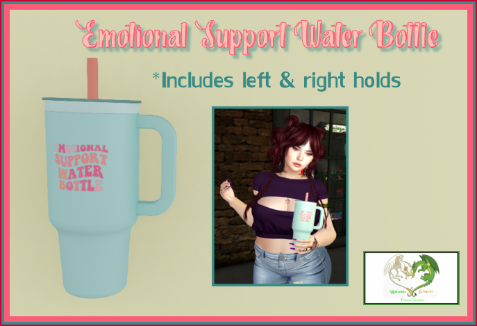 Emotional Support Water Bottle - Add Me