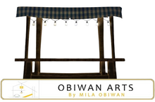Market Stall  Blue