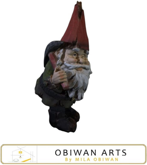 Rustic Gnome Figurine
