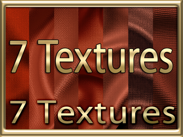Zoy Texture [ 7 Copper Radiant Weave ] 7 Textures