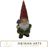 Gardener Gnome with Shovel